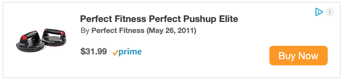 Perfect Fitness Push-up Elite - Black/red : Target